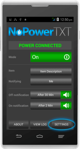 NoPowerTXT Audio Mode Settings